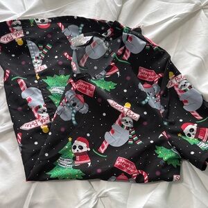 Koala winter scrub top small